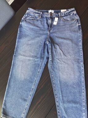 Lane Bryant Relaxed Boyfriend Jeans - Medium Blue Wash